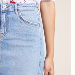 Anthropologie Skirts - {Pilcro} Classic Denim Pencil Skirt Size 14 NWT Anthropologie Skirts - {Pilcro} Classic Denim Pencil Skirt Size 14 NWT